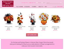 Tablet Screenshot of petercooperfloristny.com